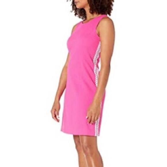 Pappagallo Sandy dress in Barbie HOT pink 10 NWT Barbiecore - Picture 1 of 13